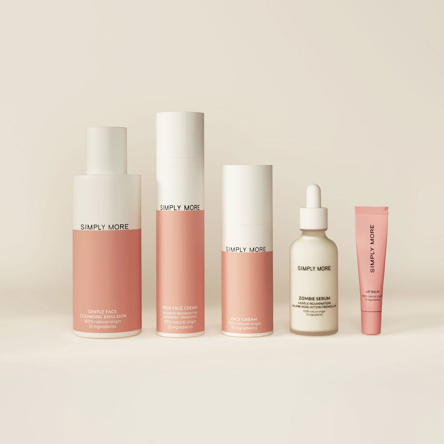Set: Cleansing emulsion, Moisturizing cream and Regenerating cream