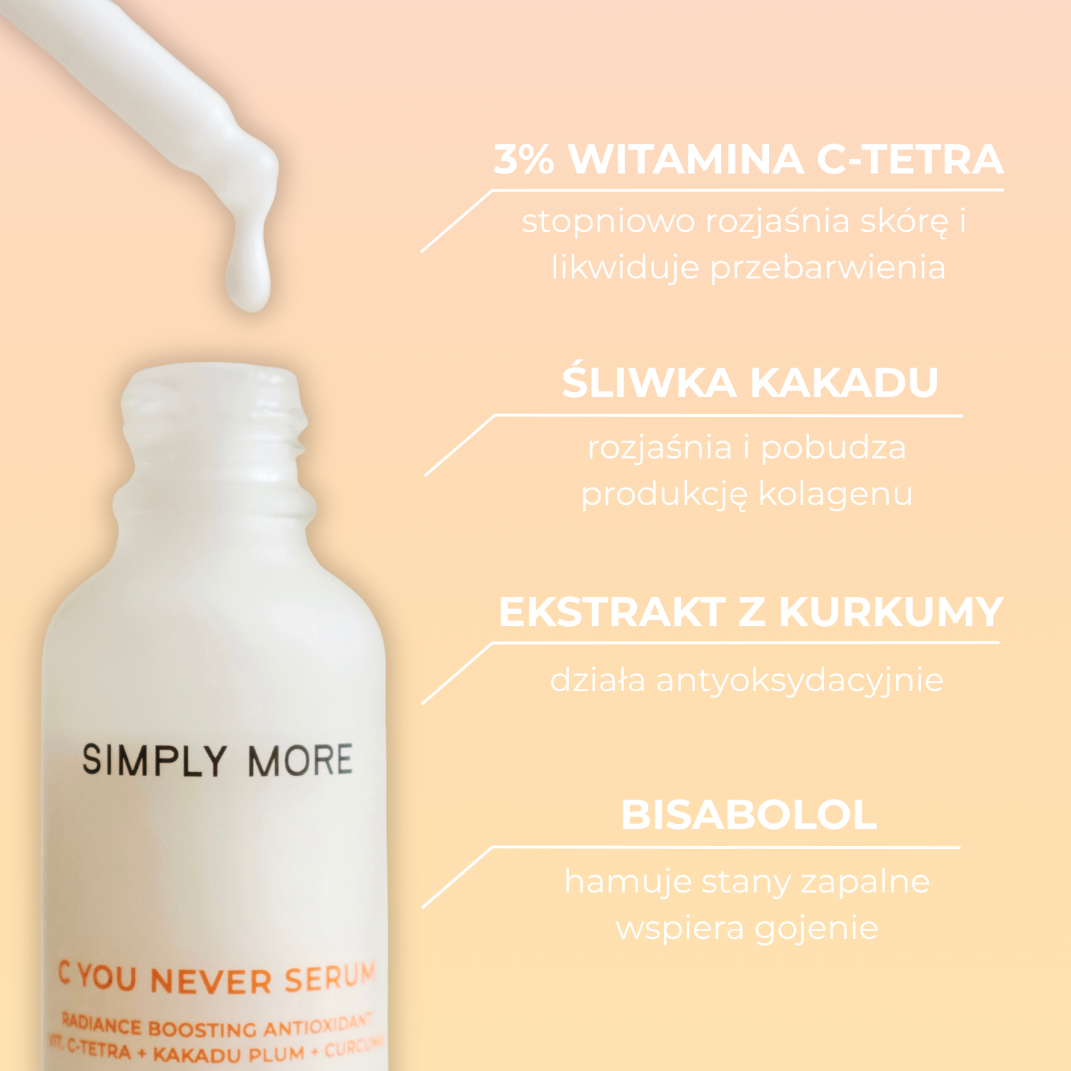 C YOU NEVER SERUM - antyoksydacyjne i rozjaśniające serum do twarzy