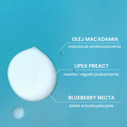 FACE CLEANSING EMULSION - delikatna emulsja 2w1 do mycia i demakijażu